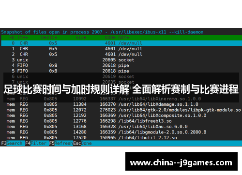 足球比赛时间与加时规则详解 全面解析赛制与比赛进程